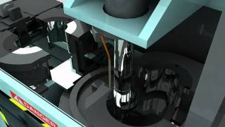 lapping machine 3d animation [upl. by Kantor]