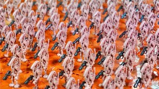 HUGE Droid Army Building  LEGO Geonosis Update [upl. by Caffrey376]