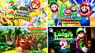 New Upcoming Mario Games on Nintendo Switch 20242025 [upl. by Barrington]