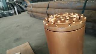 SOD168 Retrieable  Recyclable  Symmetric Overburden Drilling Casing System Casing Tube OD168 mm [upl. by Anyrtak378]