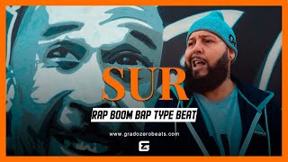 Instrumental Rap WestCoast Beat  SUR  Boom Bap Freestyle Beat Gordo Master Type Beat [upl. by Irwin305]