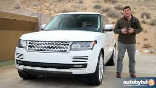 2013 Land Rover Range Rover Test Drive amp Luxury SUV Video Review [upl. by Airlie673]