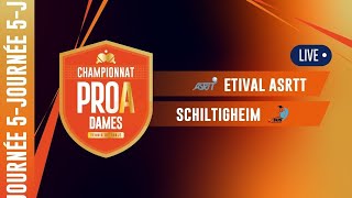 PRO A DAMES  J5  ETIVAL ASRTT vs SCHILTIGHEIM [upl. by Coco538]