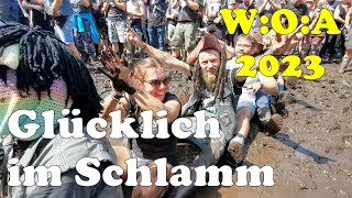 WOA 2023 Glücklich im Schlamm mit den Wacken Firefighters Ausfahrt Mavis und die Warriors [upl. by Samot]