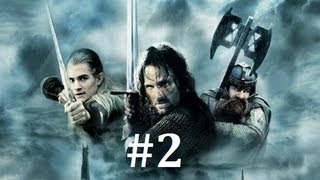 The Lord of the Rings The Two Towers  Walkthrough Part 2  HD PS2XboxGameCubeGBA [upl. by Ahseiyt]