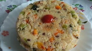 Vegetable Uppittu Recipe In Kannada  How To make vegetable Upma Recipe in Kannada [upl. by Ettenna]