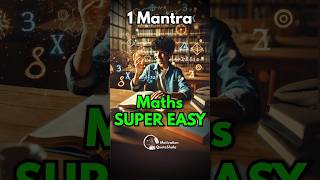 1 MANTRA🔥Score 100 in Maths 😮 Best Study Tips studytips examtips [upl. by Notreb746]