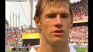 2002 World Cup  USA National Anthem v Mexico [upl. by Oringa852]