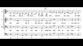 Die seele Christi H Schütz Score Animation [upl. by Romanas]