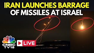 Iran vs Israel War LIVE Iran Launches Missiles at Israel  Iran Attacks Israel LIVE Updates  N18G [upl. by Heyman43]