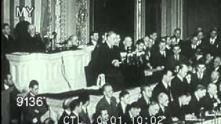 1941 President Roosevelt Pearl Harbor Speech the United States Attacked [upl. by Congdon]