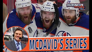 Louie Debrusk says Connor McDavid is playing the best hockey of his life [upl. by Signe]