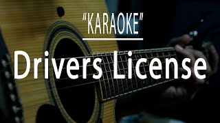 Drivers License  Acoustic karaoke Olivia Rodrigo [upl. by Westney]