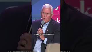 Former VP Mike Pence Wont Endorse Donald Trump [upl. by Lamb919]