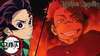 Demon Slayer X Jujitsu Kaisen Op 4 SPECIALZ [upl. by Rothberg]