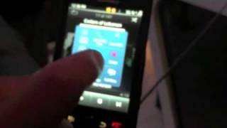 BlackBerry Torch 9800 Hands On [upl. by Arahs937]