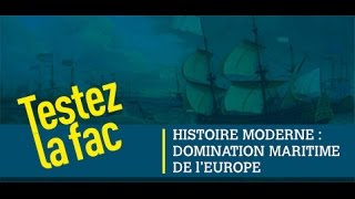 Histoire moderne  la domination maritime de lEurope [upl. by Pansie]