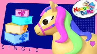 Horsey Horsey  Nursery Rhymes  By HuggyBoBo [upl. by Zilla]