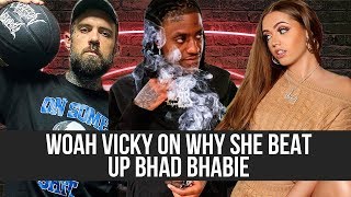 Woah Vicky Tells All About Her Fight With Bhad Bhabie Feat Rico Recklezz [upl. by Hyde697]