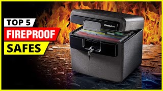 Best Fireproof Safe review 2024  Top 5 Picks [upl. by Nett]