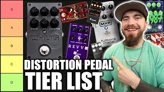 DISTORTION PEDAL TIER LIST [upl. by Anuat115]