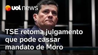 Moro pode ser cassado TSE retoma julgamento e senador pode perder mandato [upl. by Jat949]