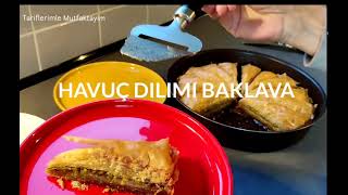 HAZIR YUFKADAN HAVUC DİLİMİ BAKLAVA NASIL YAPILIR💯💯 BAKLAVA TARİFİ 💯 [upl. by Aihcrop814]