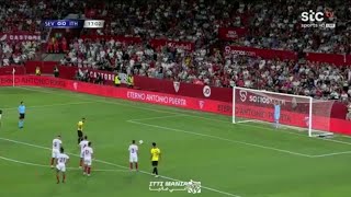 Karim Benzema Missed Penalty 😱 Sevilla Vs AlIttihad 10 Friendly Match Extended Highlights [upl. by Amsa430]