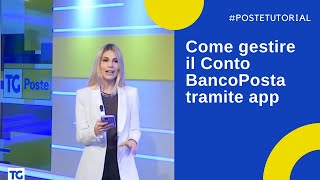 Come gestire il proprio Conto BancoPosta tramite app [upl. by Naillil256]