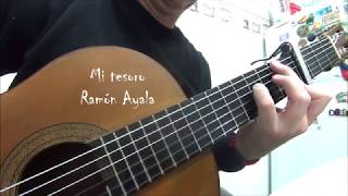 Mi tesoro Ramón Ayala cover guitarra fingerstyle  TAB [upl. by Madlen]