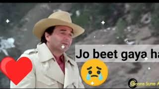 🥀😔Jo Beet Gaya Hai Wo Ab Daur  90s 💗 Jhankar 💗  Anuradha Paudwal Kumar Sanu amp Babla Mehta [upl. by Eiznikcm]