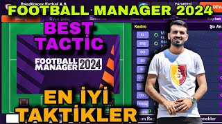 FM 24 EN İYİ TAKTİKLER  DİZİLİŞ ve TALİMATLARI  FOOTBALL MANAGER 2024 [upl. by Seidler]