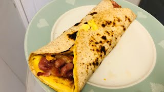 Quick and easy wrap omelette recipe [upl. by Tegan]