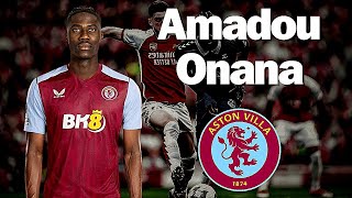 Amadou Onana to welcome to aston villa  Experience the magic of Amadou Onana [upl. by Hyozo968]