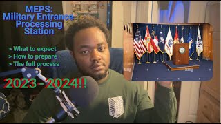 MY MEPS EXPERIENCE 202324 USN [upl. by Weinstein154]