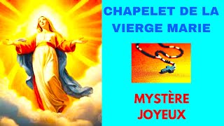 CHAPELET DE LA VIERGE MARIE  MYSTÈRE JOYEUX  Lundi 14 octobre 2024 [upl. by Arahas]