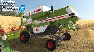 FS22 COLLINE DI TOSCANA BETA 23  TREBBIA AUTOLIVELLANTE CLAAS DOMINATOR 198H  GAMEPLAY ITA [upl. by Ennaimaj]