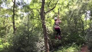 Zip Wire Slowmotion [upl. by Merta]