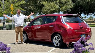 My Cheap Nissan Leaf Is Still Kicking You Don’t Need To Spend A Lot Of Money To Drive An EV [upl. by Iinden]