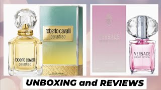 Supersale ROBERTO CAVALLI PARADISO and VERSACE  UNBOXING and REVIEWS [upl. by Chaves]