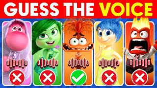 🔊 Guess The Voice Inside Out 2 Movie 🔥 Envy Embarrassment Anxiety Ennui [upl. by Natsirc]