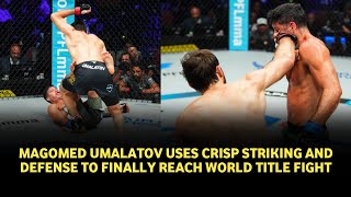 2024 PFL Playoffs Highlights 3 Magomed Umalatov brutally attacks Neiman Gracie drawing blood [upl. by Amitak]