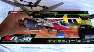 Syma S033G helicopter review modifications and comparison to Volitation 9053 [upl. by Ahsennek863]