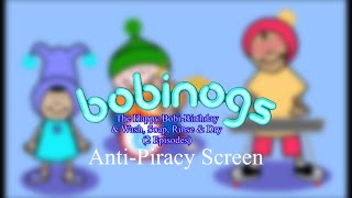 Bobinogs Happy BobiBirthday amp Wash Soap Rinse amp Dry 2 Episodes 2007 DVD AntiPiracy Screen [upl. by Cos516]