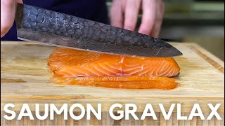 Saumon Gravlax fait maison  Facile amp Rapide [upl. by Albertina]