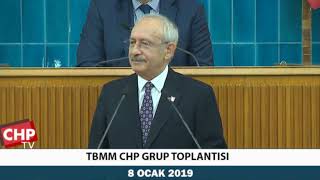 TBMM CHP GRUP TOPLANTISI 08012019 [upl. by Shwalb512]