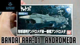 Bandai Yamato Mecha Collection  AAA01 Andromeda [upl. by Edik]