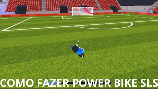 Como fazer Power Bike  Super League Soccer  Roblox [upl. by Enirual]