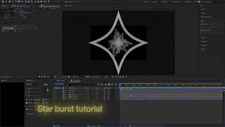 After Effects Starburst Tutorial [upl. by Watkin814]