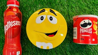 Satisfying Video  Unpacking and Mixing Rainbow Candy in MampMS Boxes and Maltesers ASMR [upl. by Will]